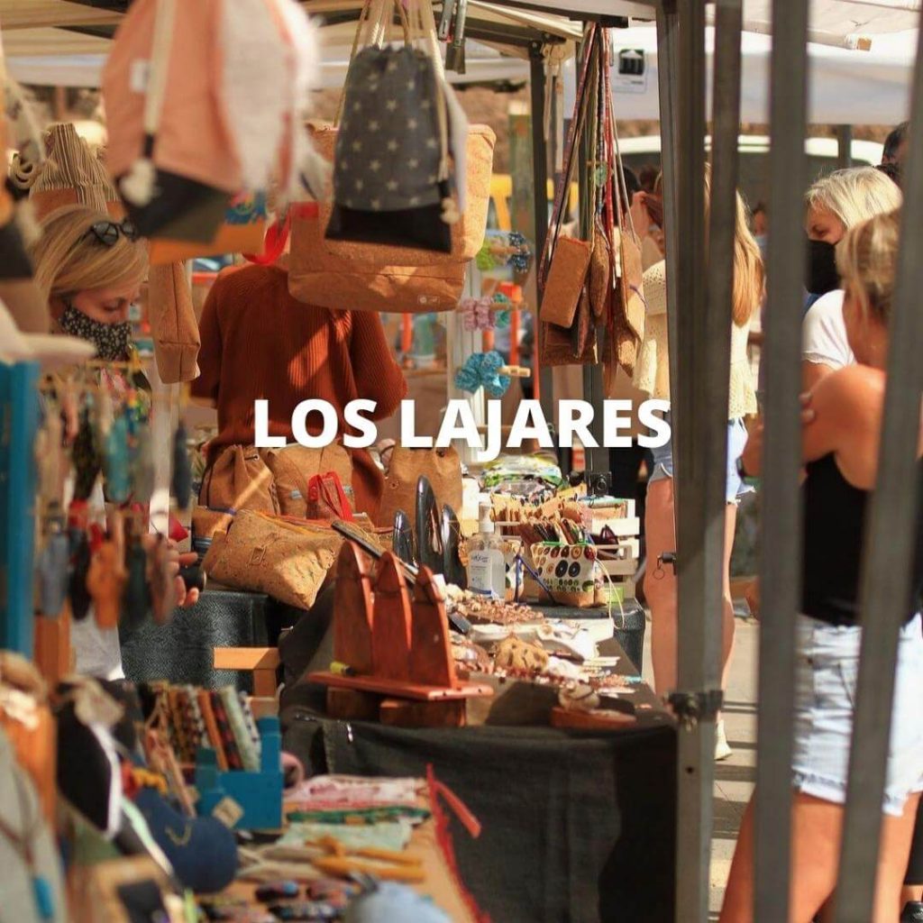 Enlace para ver el mercado artesanal Los Lajares.