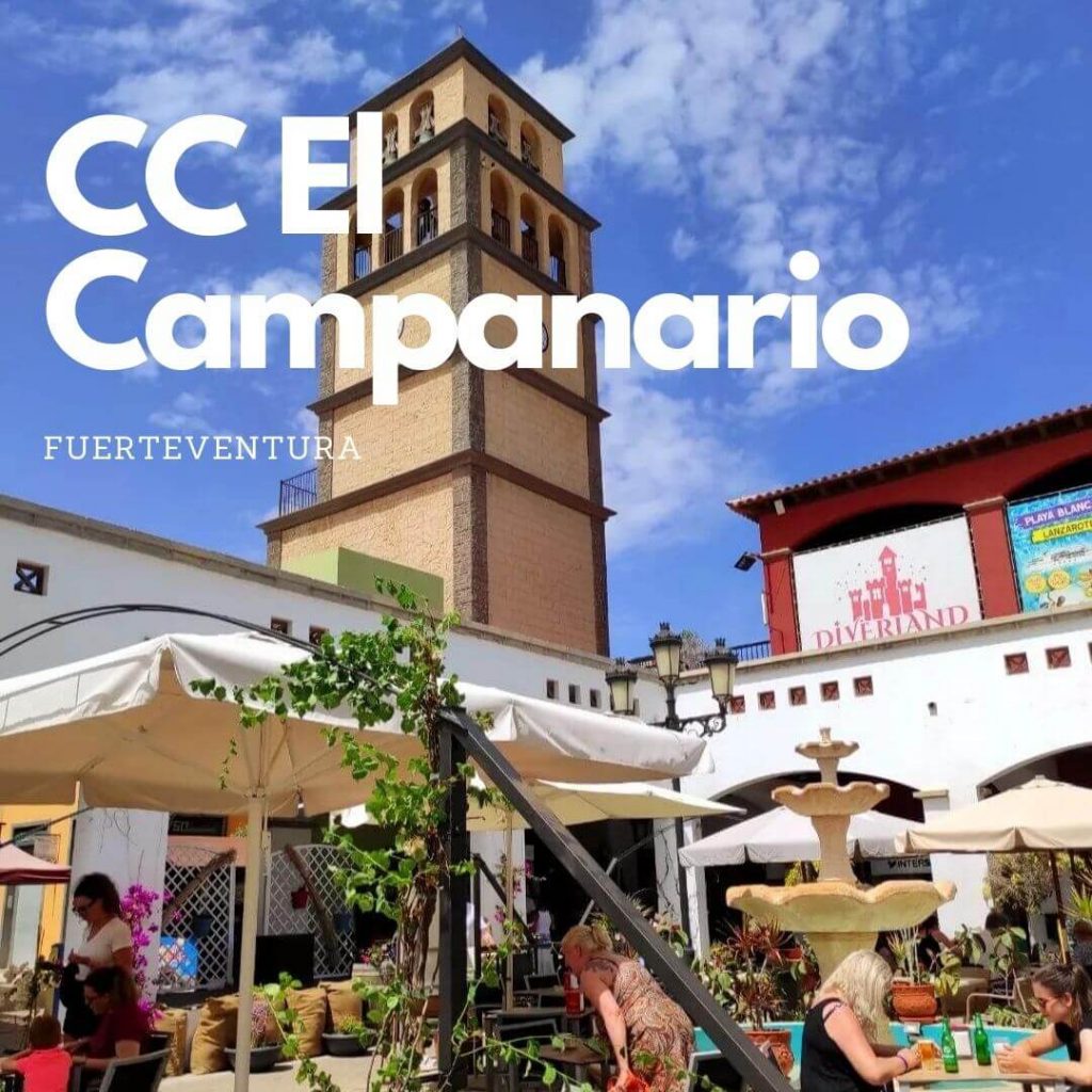 Enlace para ver el Centro Comercial El Campanario en Corralejo.